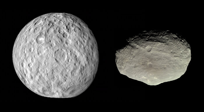 Ceres and Vesta