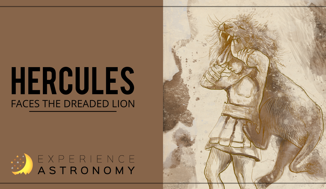 Hercules Faces the Dreaded Lion