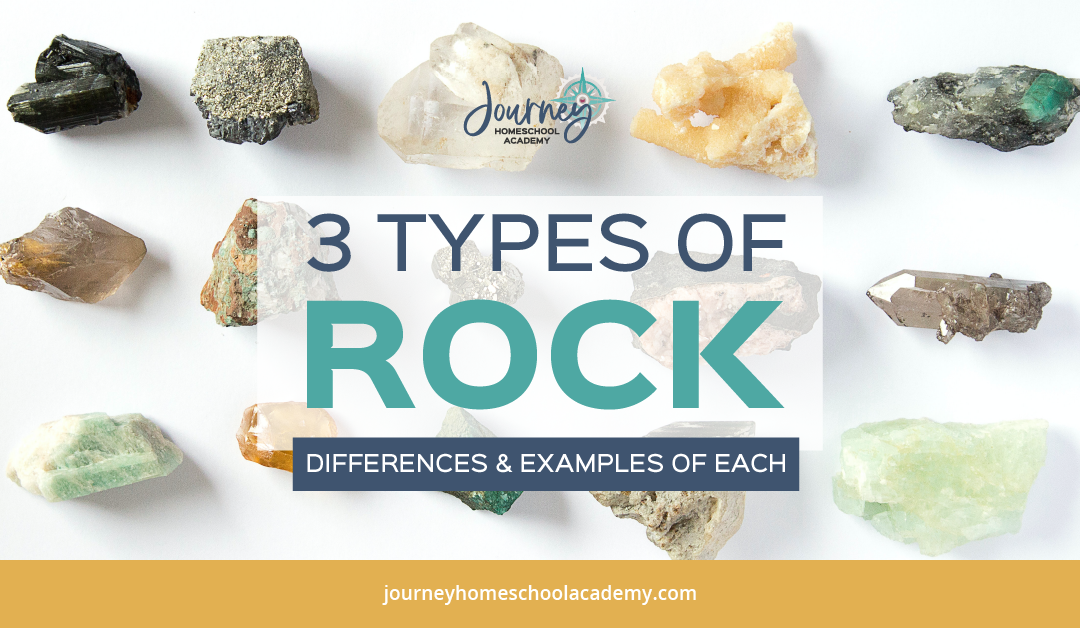 3 Types of Rocks: Differences and Examples of Each