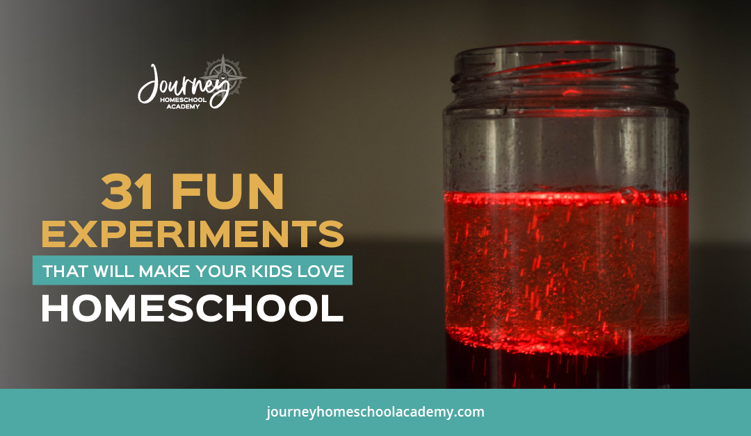 31 Fun Homeschool Science Experiments That Your Kids Will Love
