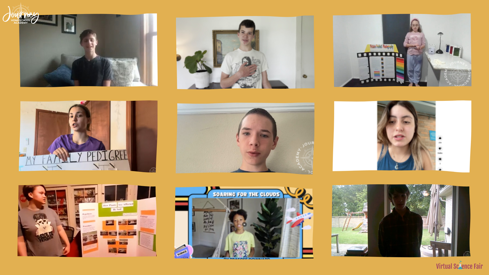 How Our Virtual Science Fair Brought Homeschool Families Together! - Journey Homeschool Academy