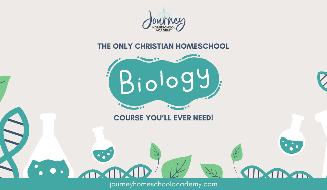 The Only Christian Homeschool Biology Course You’ll Ever Need!